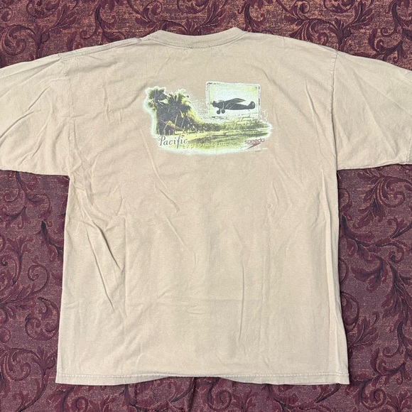 2004 Vintage Speedo Pacific Exploration Tee - Picture 2 of 4